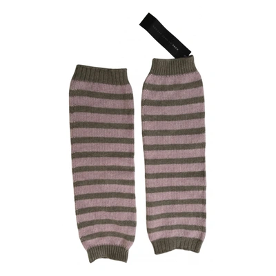 Pre-owned Marc By Marc Jacobs Cashmere Gloves In Other