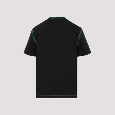 Shop Bottega Veneta Cotton T-shirt Tshirt In Black