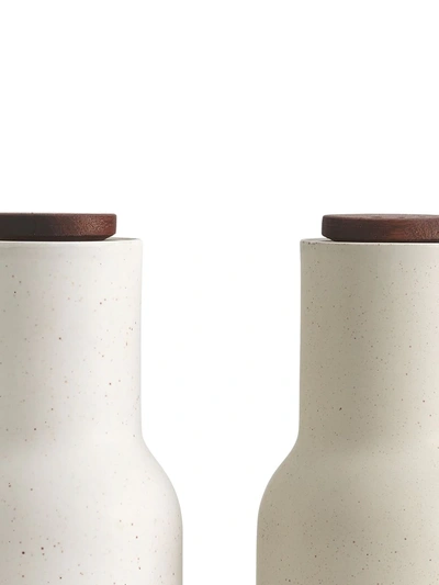 Menu White & Grey Norm Architects Edition Walnut Bottle Grinders In Neutrals