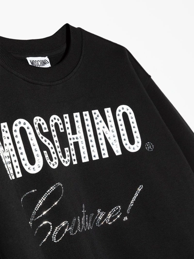 Shop Moschino Couture Tracksuit Set In Black
