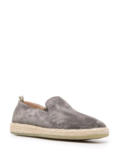 Officine Creative Roped Slip-on Espadrilles In Grey