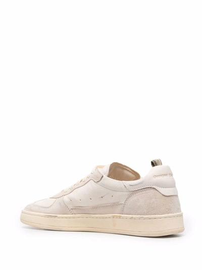 Officine Creative Kadett Panelled Sneakers In Neutrals