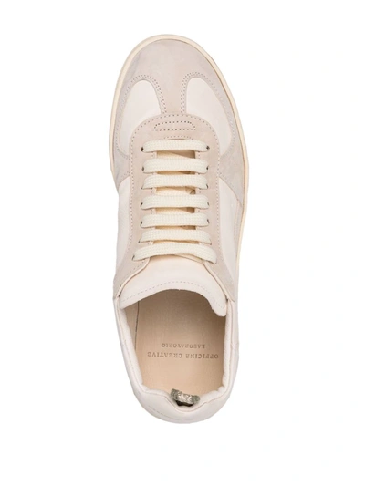 Officine Creative Kadett Panelled Sneakers In Neutrals