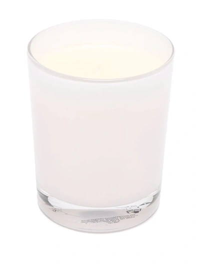 Shop Maison Margiela Replica By The Fireplace Scented Candle (165g) In White