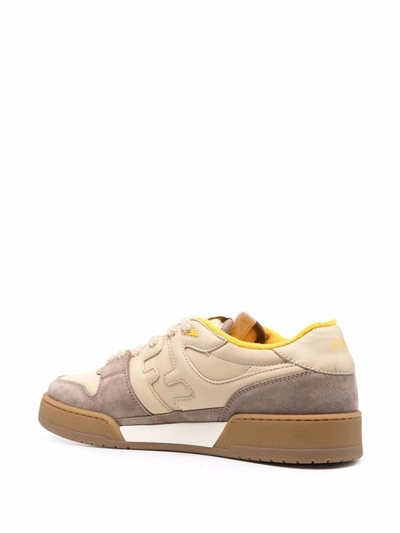 Shop Fendi Match Sneakers In Neutrals