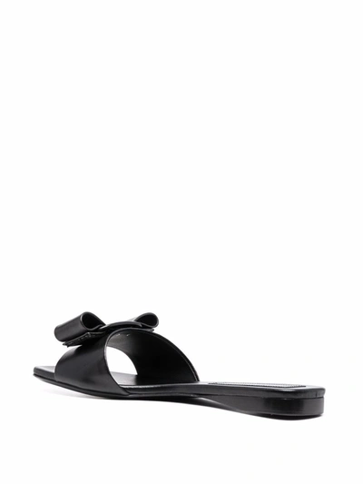 Shop Ferragamo Vicky Leather Sandals