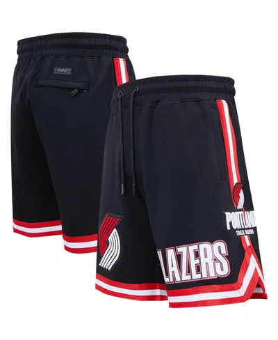 Shop Pro Standard Men's Black Portland Trail Blazers Chenille Shorts