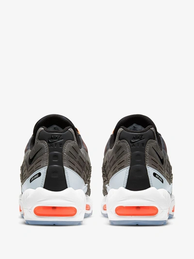 Shop Nike Air Max 95 Kj Sneakers In Grey