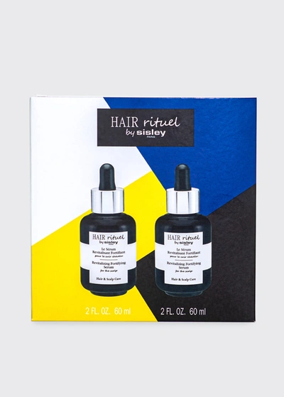 Shop Sisley Paris Hair Rituel By Sisley-paris Revitalizing Fortifying Hair Serum Duo