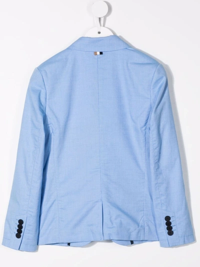 Shop Bosswear Classic Tailored Blazer In Blue