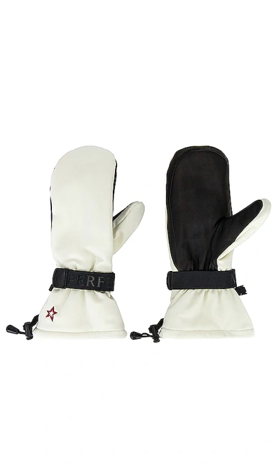Shop Perfect Moment Davos Mitts In Ivory