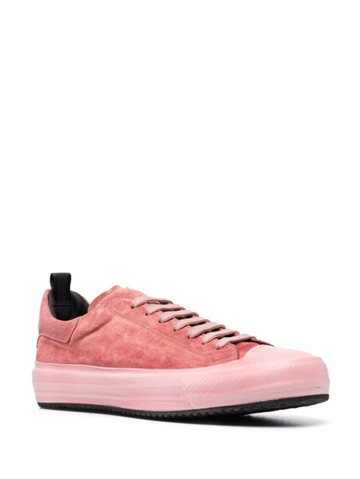 Shop Officine Creative Mes Lace-up Sneakers In Pink