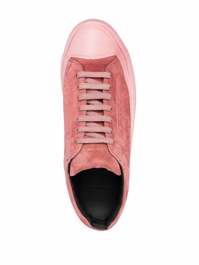 Shop Officine Creative Mes Lace-up Sneakers In Pink