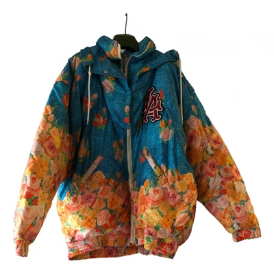 Pre-owned Gucci Biker Jacket In Multicolour
