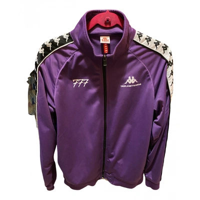 Pre-owned Kappa Jacket In Purple | ModeSens