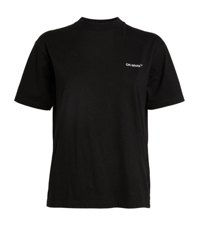 Shop Off-white Diagonals T-shirt In Black