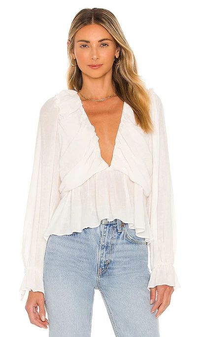Shop Free People Daia Top In White