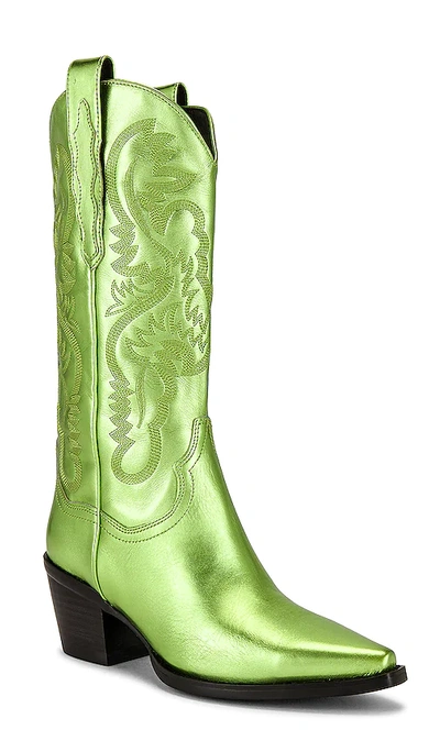 Shop Jeffrey Campbell Dagget Boot In Green