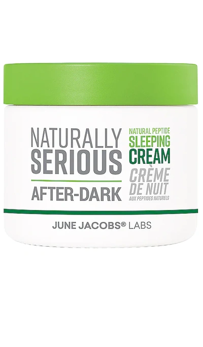 Shop Naturally Serious After-dark Natural Peptide Sleeping Cream In Beauty: Na