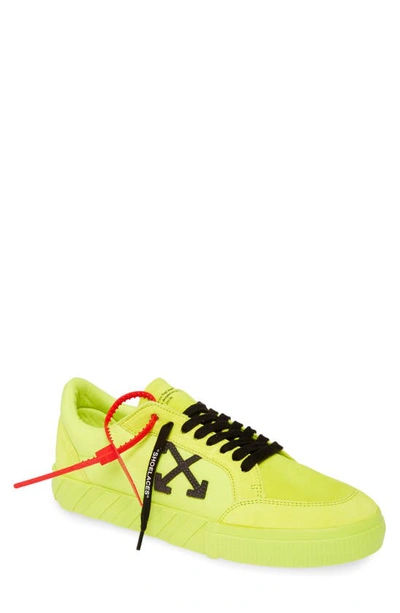 Shop Off-white Low Sneaker In Yellow/ Black