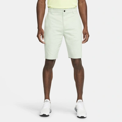Shop Nike Men's Dri-fit Uv 10.5" Golf Chino Shorts In Green