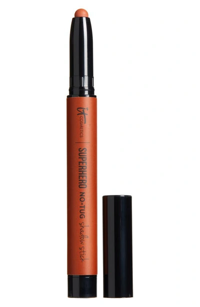 Shop It Cosmetics Superhero No-tug Eyeshadow Stick In Tenacious Tawny