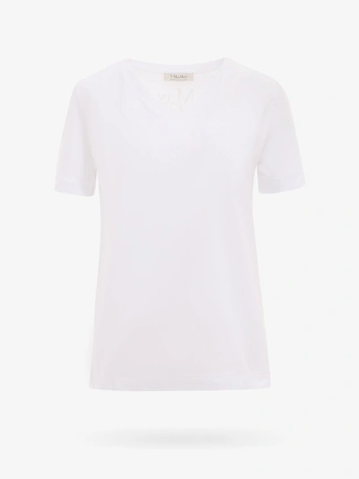 Shop 's Max Mara T-shirt In White