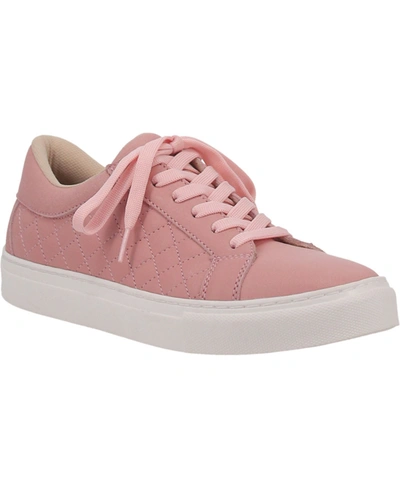 Shop Dingo Women's Valley Leather Sneakers Women's Shoes In Pink