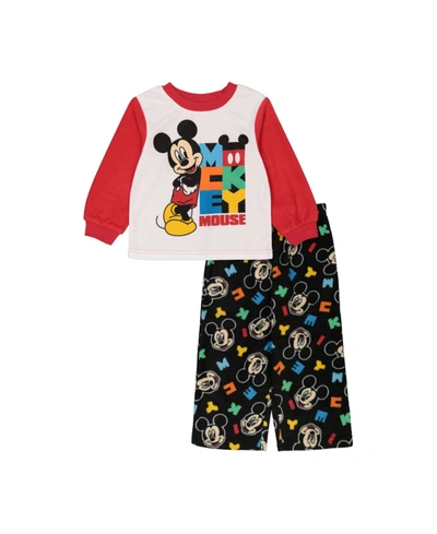 Shop Mickey Mouse Baby Boys Pajama Set, 2 Pieces In Assorted