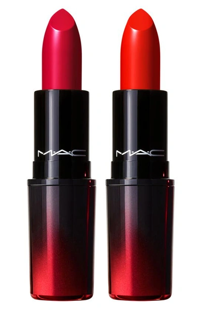 Mac Cosmetics Give Me Fever & Shamelessly Vain Love Me Lipstick Set