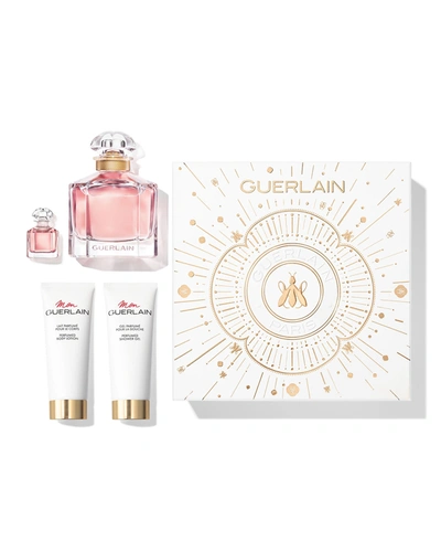 Shop Guerlain Mon  Eau De Parfum 3 Oz. Holiday Gift Set ($189 Value)