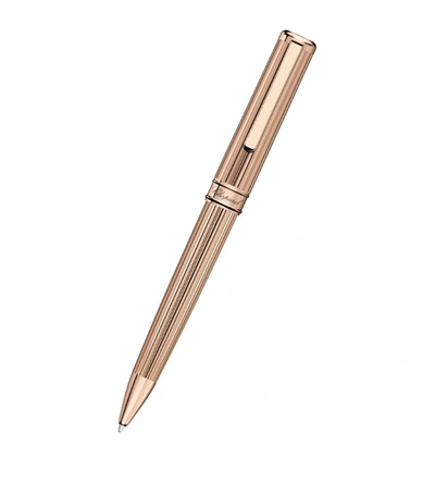 Shop Chopard Classic Ballpoint Pen In Rose Gold