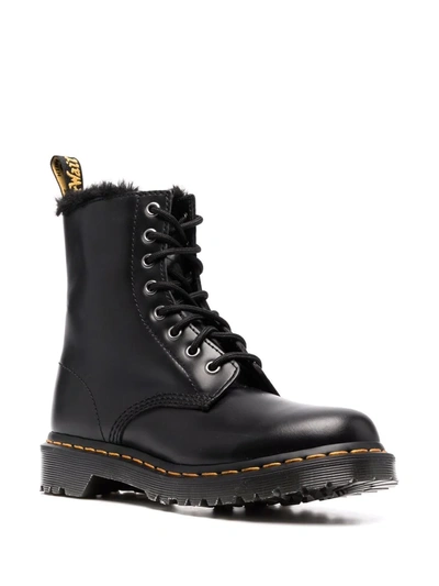 Shop Dr. Martens' 1460 Serena Atlas Lace-up Boots In Grey