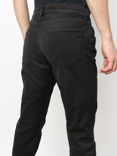 Diesel 2060 D-strukt 0670m Slim-cut Jeans In Black