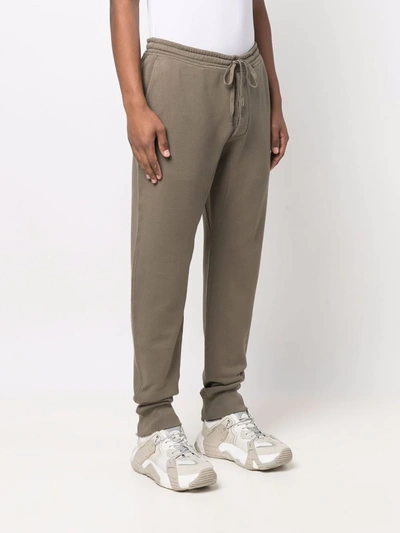 Shop Tom Ford Drawstring Track Pants In Green