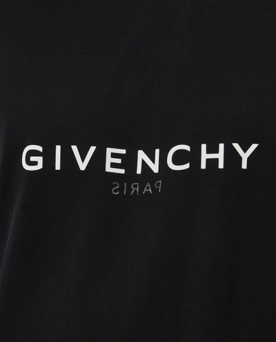 Givenchy Logo-print Cotton-jersey T-shirt In Black | ModeSens