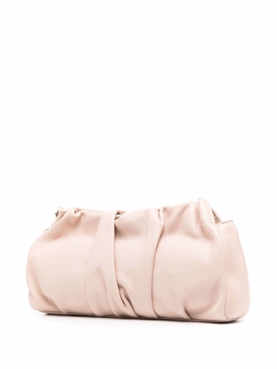 Officine Creative Knots Ruched Crossbody Bag In Pink