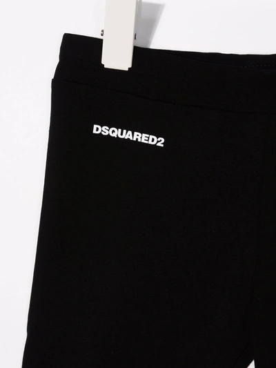 Shop Dsquared2 Logo-print Cycling Shorts In White