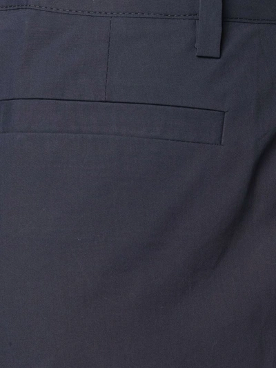 P.a.r.o.s.h High-rise Tailored Trousers In Blue