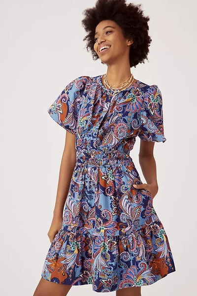 Shop Anthropologie The Somerset Mini Dress In Assorted
