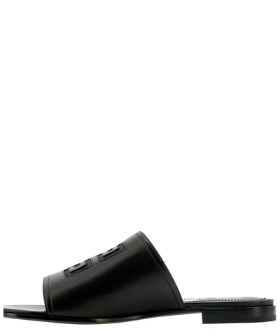 Shop Givenchy "4g" Sandals In Black  
