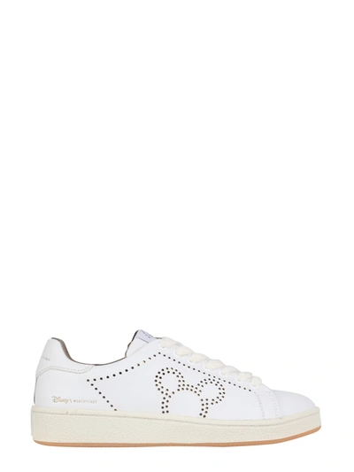 Shop Moa Master Of Arts Grand Master Mickey Mouse Sneakers In White