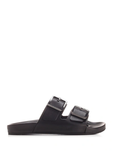 Shop Balenciaga Black Other Materials Sandals