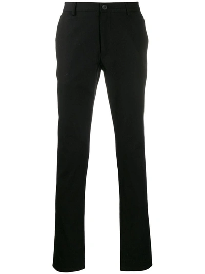 Shop Burberry Black Slim Fit Chino Pant