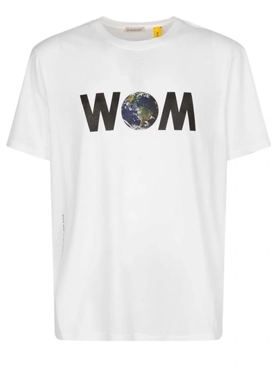 Shop Moncler Genius World Of Moncler T-shirt In White
