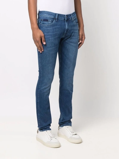 Shop 7 For All Mankind Slim-fit Jeans In Blau