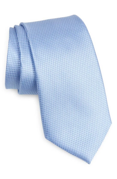 Shop Nordstrom Morton Silk Tie In Light Blue