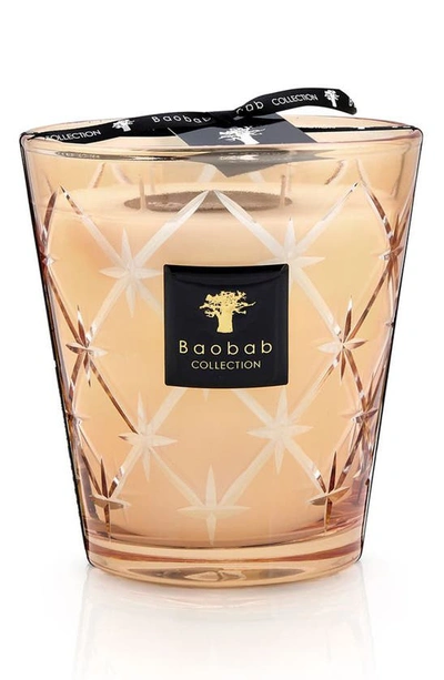 Shop Baobab Collection Borgia-lucrezia Candle In Gold