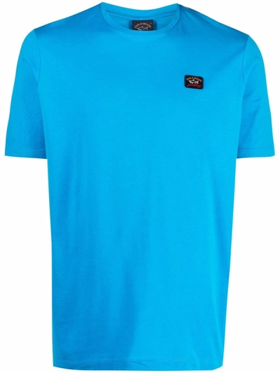 Shop Paul & Shark T-shirt Logo In Blue