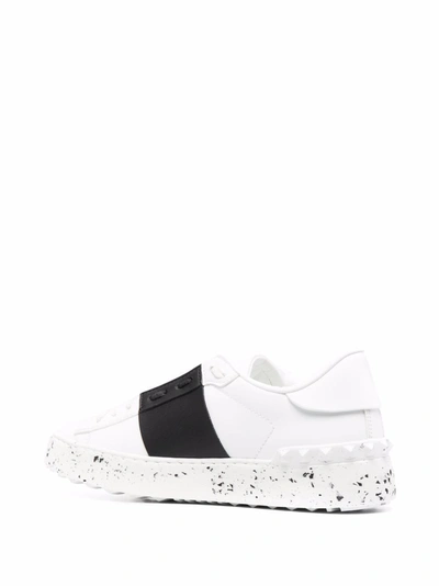 Valentino Garavani Rockstud Open For A Change Sneakers In White